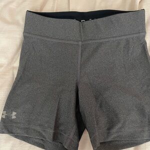 Grey Under Armour Workout Shorts